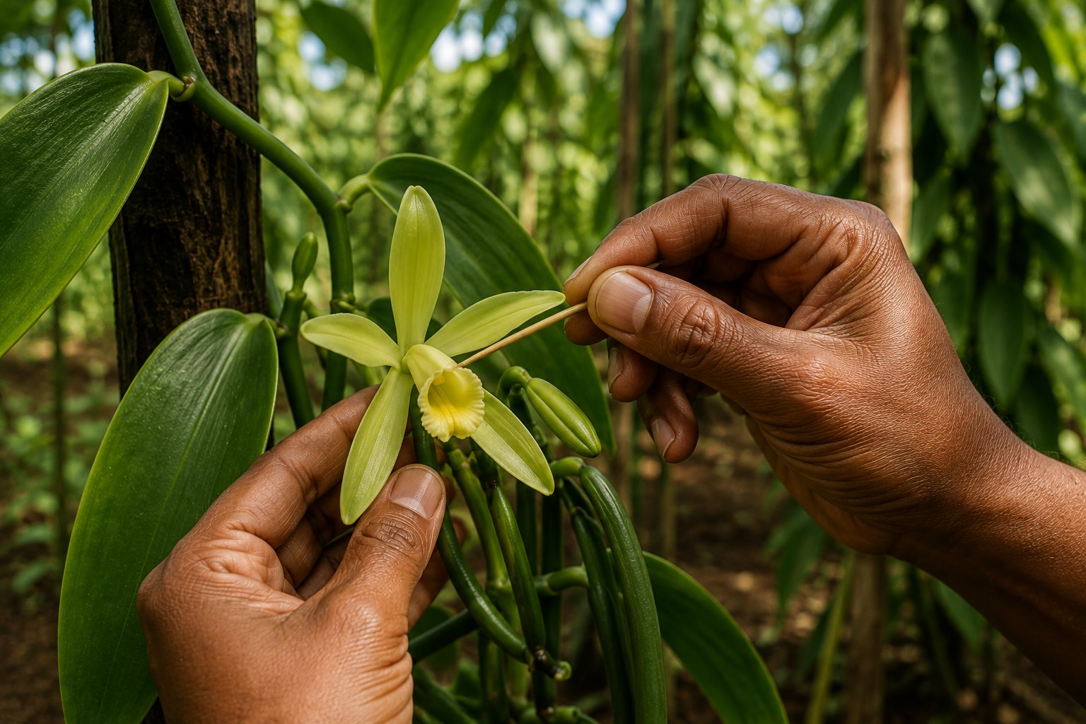 2. Pollinisation manuelle