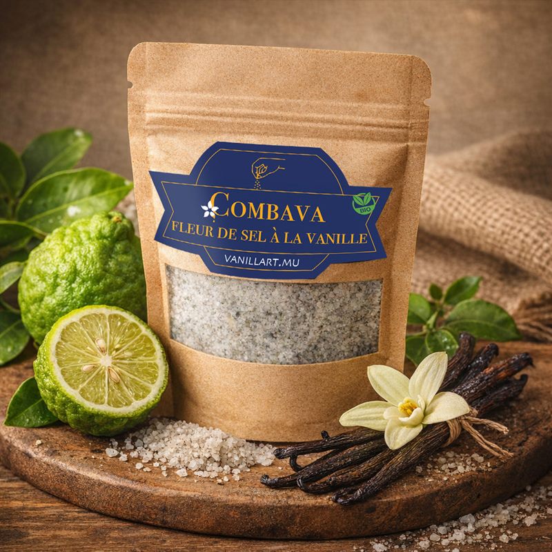 Fleur de Sel Combava Vanille